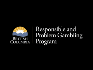 logo of responsible and problem gambling program in bc