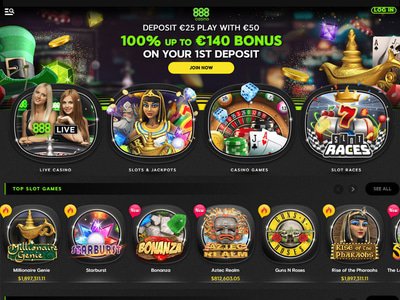 888 Casino website