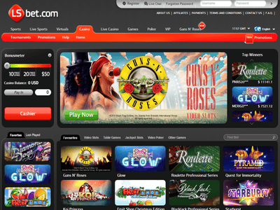 LSbet Casino website