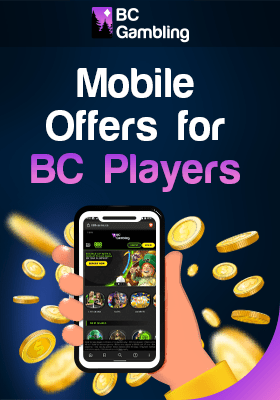 A person is holding a mobile phone and collecting the best casino bonuses