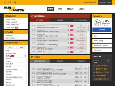 Pari-Match website