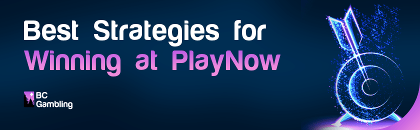 An arrow has hit it's mark for the best strategies for winning at PlayNow