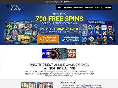 Quatro Casino website