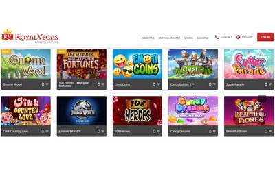 Royal Vegas Casino website