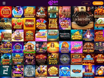 Boo Casino website