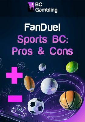 Different sports balls on a spin loop for FanDuel sports BC pros and cons