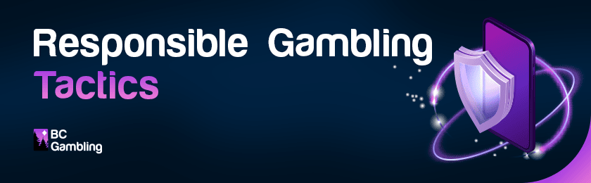 Mobile phone and shield for responsible gambling tactics