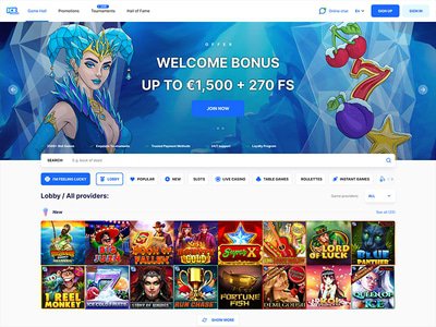 Ice Casino website screenshot