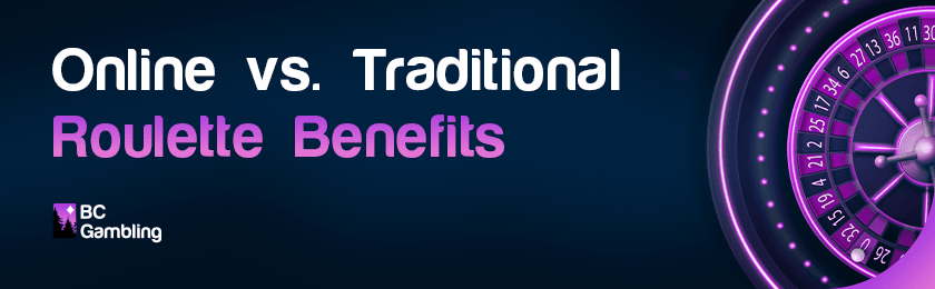 Roulette machine for online vs. traditional roulette benefits