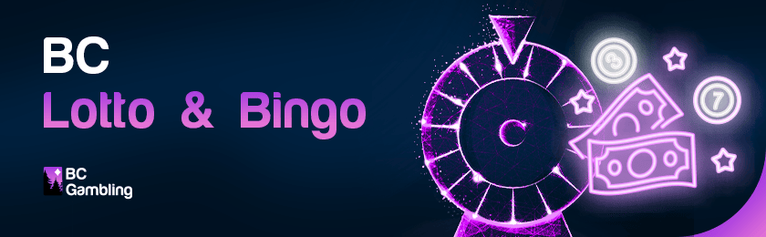 Different bingo gaming items for BC lotto and bingo