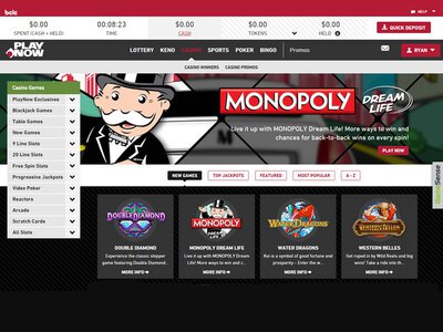 Playnow Casino website