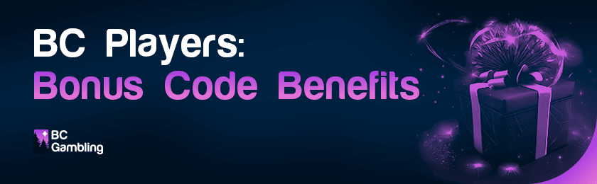 Gift box for bonus code benefits
