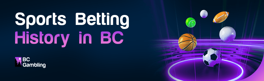 Different sports balls for sports betting history in BC