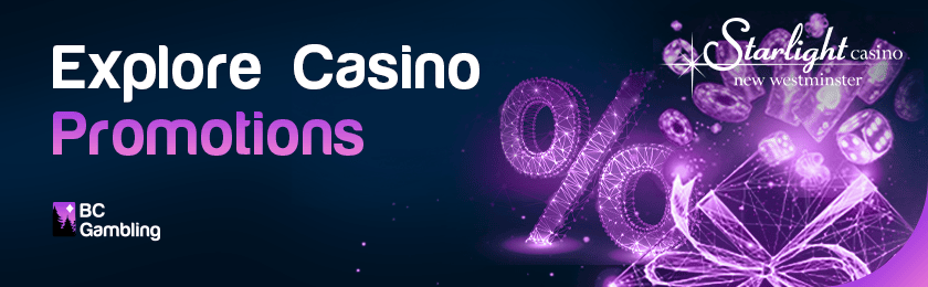 Different casino gaming items for top exploring Starlight Casino promotions
